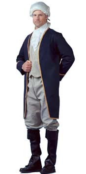 Adult George Washington Costume Clothes