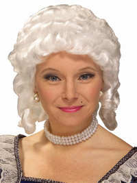 Economy Colonial Woman Wig for Halloween