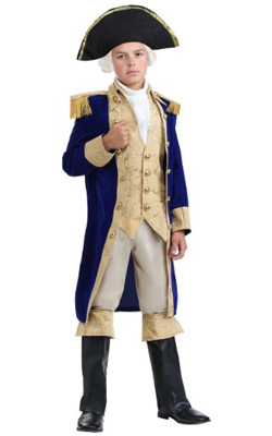 General George Washington Costume for Boys