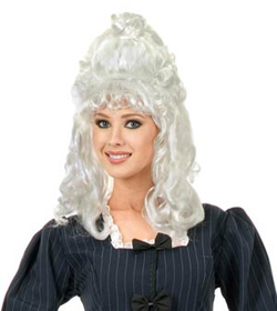 Martha Washington Costume Dresses and Wigs for Girls and Women on Sale