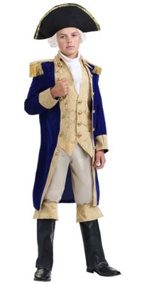 General George Washington Costume for Boys