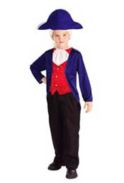 Kids Economy George Washington Halloween Costume