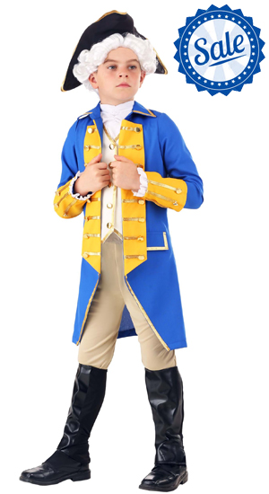 General Washington Kid's Costume