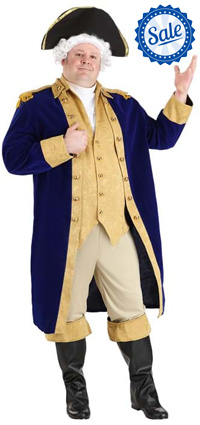 Deluxe General George Washington Costume
